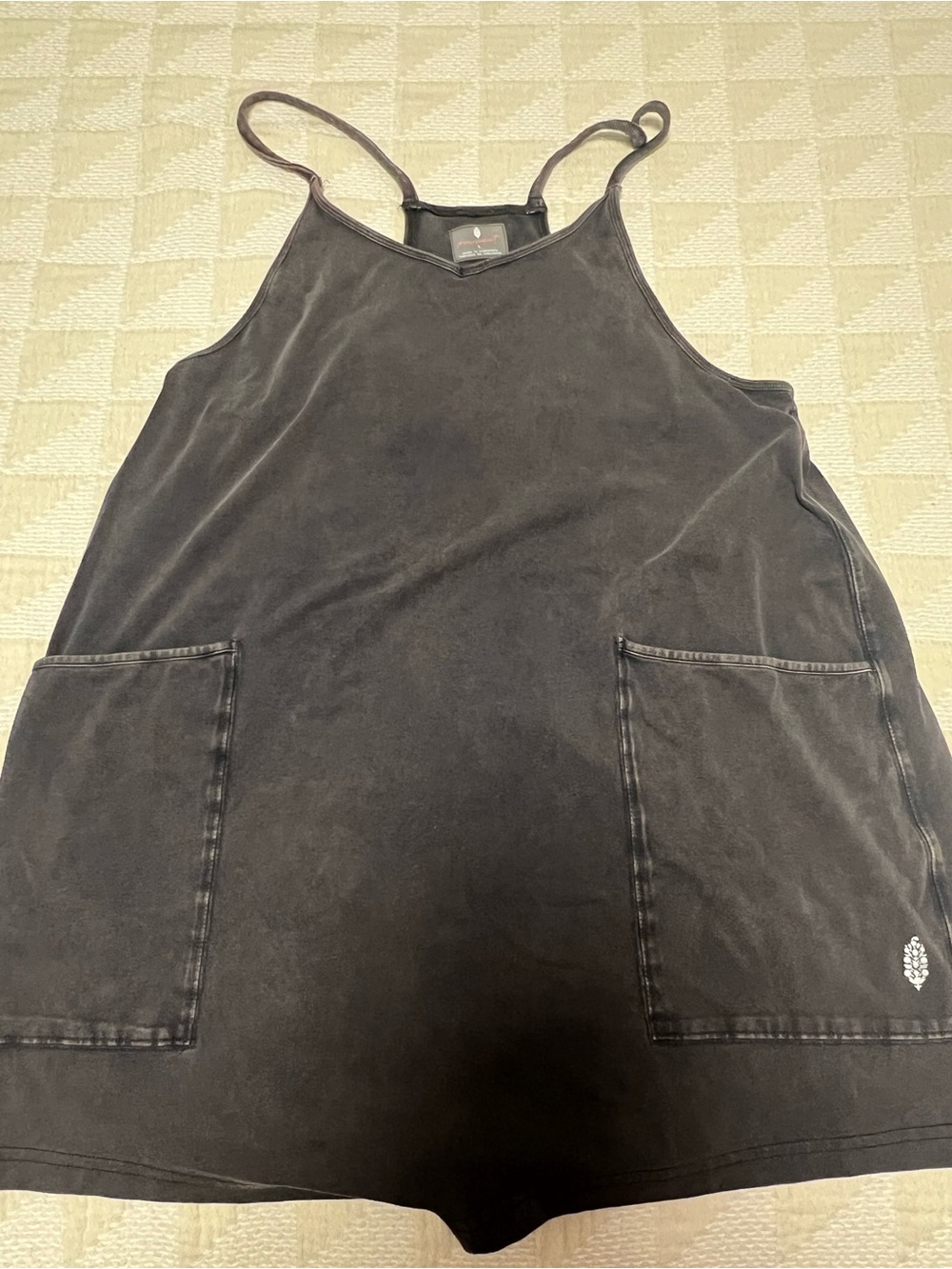 Free People Hot Shot Romper - Black - Picture 4 of 5